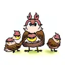 Stolas from helluva boss tattoo design idea