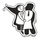 husband and wife anniversary with date of Vegas wedding  tattoo design idea