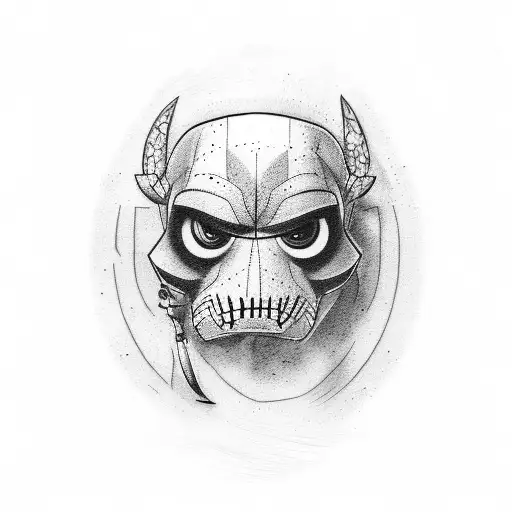 GTA 3 Claude tattoo design idea