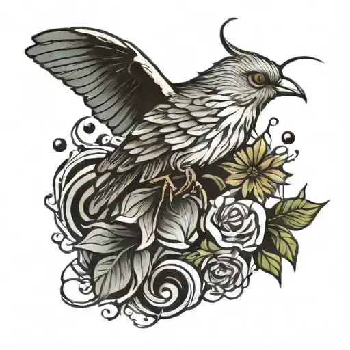 organic tattoo design featuring tattoo design idea