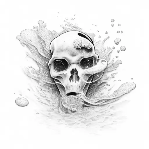 underwater  tattoo design idea