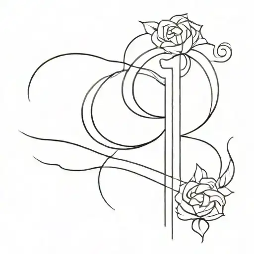 tattoo with number 11 written on a paper  tattoo design idea