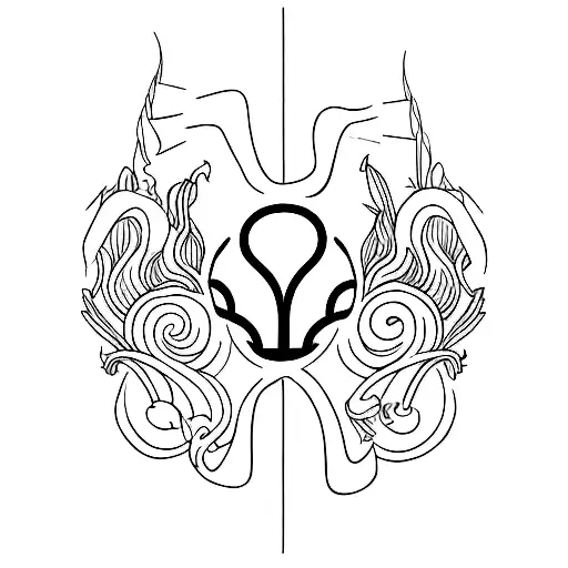 fenix tattoo design idea