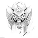 illyrian folklore  tattoo design idea