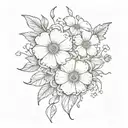 buttercup tattoo design idea