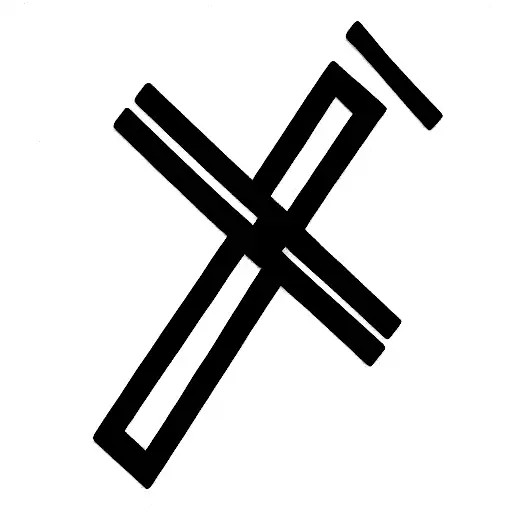 jesus cross tattoo design idea