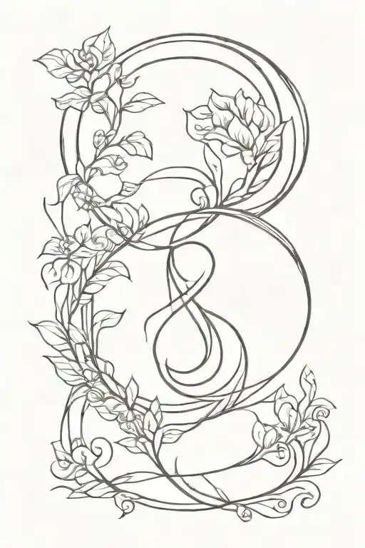 spiritual signs, ancient signs, wisdom, growth,elegant tattoo design idea