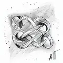 Infinity Symbol tattoo design idea