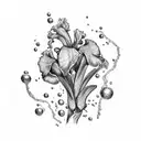 Iris Goo Goo Dolls tattoo design idea