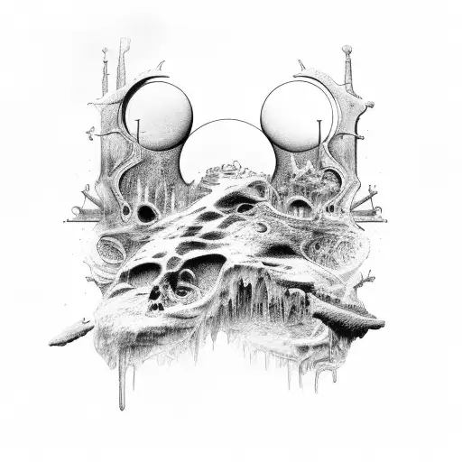 creation of man tattoo design idea