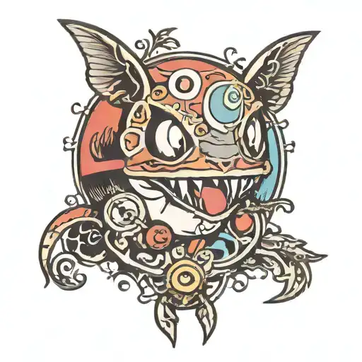 alternative pokemon tattoo design idea