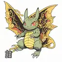 alternative pokemon tattoo design idea