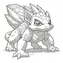 alternative pokemon tattoo design idea