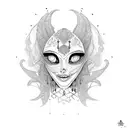 Gypsy  tattoo design idea