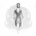 Gypsy  tattoo design idea