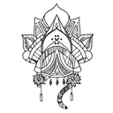 Gypsy  tattoo design idea