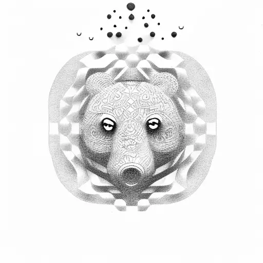 gummy bear tattoo design idea