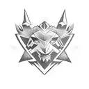 magic mountain  tattoo design idea