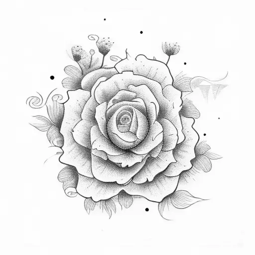 flores  tattoo design idea