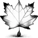Maple Leaf tattoo design idea
