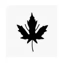 Maple Leaf tattoo design idea