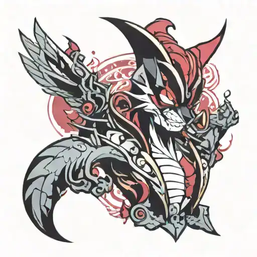 Hazbin Hotel tattoo design idea