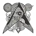 perseverance  tattoo design idea