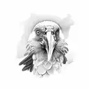 Andean condor tattoo design idea