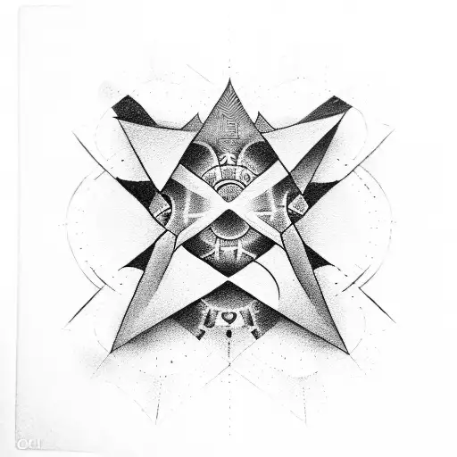 ambigram. Starski one way and Niesa upside-down tattoo design idea