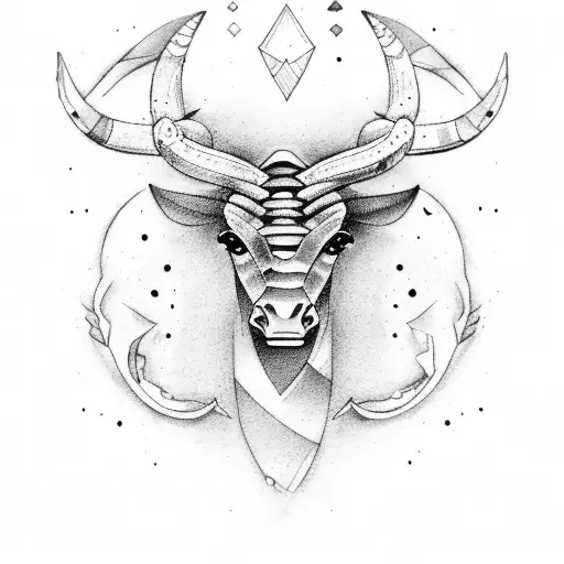 taurus tattoo design idea