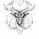 taurus tattoo design idea