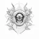 Serious Sam  tattoo design idea