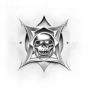 computer game Serious Sam  tattoo design idea