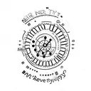 Never try, never know. Like science, IT tattoo design idea