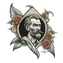 21st century Job from Bible tattoo design idea