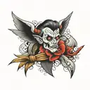 21st century Job from Bible tattoo design idea