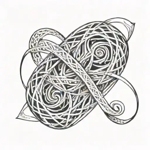 number 18 where the 8 is an infinity symbol  tattoo design idea