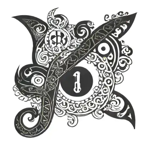 number 18 where the 8 is an infinity symbol  tattoo design idea