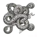 number 18 where the 8 is an infinity symbol  tattoo design idea