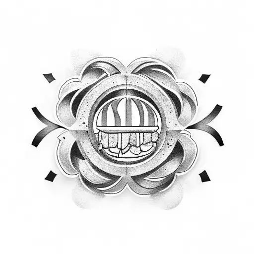 fancy McDonald's tattoo design idea