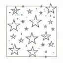 Neverland stars with pixie dust tattoo design idea