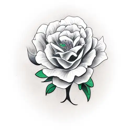 tattoo with grandmother and jasmine flowers  tattoo design idea