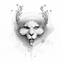 I love you infinity and beyond tattoo design idea