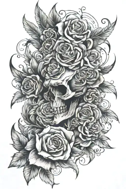 Blackout tattoo tattoo design idea