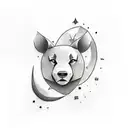 matching tattoos, minimalist, friendship for ever, BFF, Ursa Minor, Ursa Major tattoo design idea