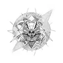 Prize for everything Balance out of extremes Nomad Lust Tornado, chaotic All at once tattoo design idea