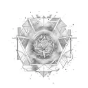 Prize for everything Balance out of extremes Nomad Lust Tornado, chaotic All at once tattoo design idea