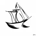 peter pan, bateau pirate, etoile de peter pan  tattoo design idea