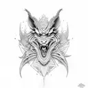dlfull neck throat tattoo warrior  tattoo design idea