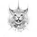 money women casino tattoo design idea